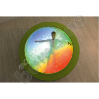 Illuminated round pool, h. 40 cm