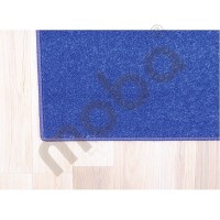 Single-coloured carpet - blue 2 x 3 m