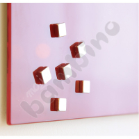 Red Magnetic glass board