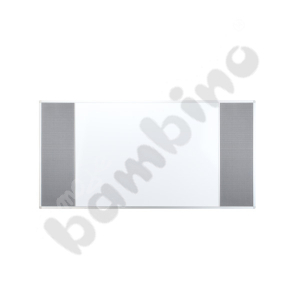 Blackboard Combi - 2 surfaces: Whiteboard + PinMag 120 x 90 cm