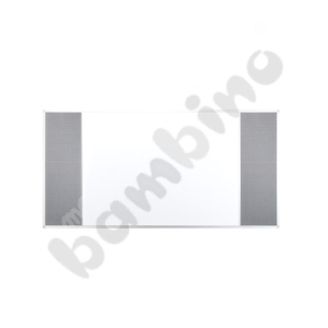 Blackboard Combi - 2 surfaces: Whiteboard + PinMag - 150 x 100 cm