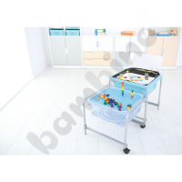 Frame for play tub - low
