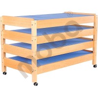 Wheels for wooden bed