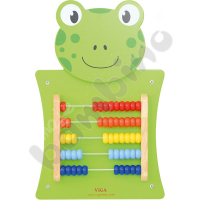 Wall abacus - frog