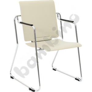 Chair-table 2-in-1, beige