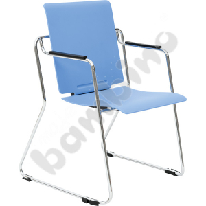 Chair-table 2-in-1, blue