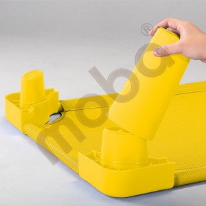 Legs for sleeping cot yellow