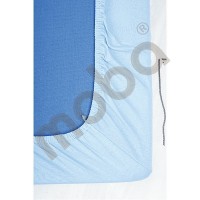 Elastic bed sheet blue dim. 140 x 70 cm