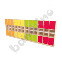 Colourful bookcases 19