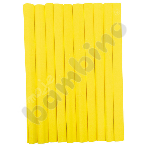 Crepe paper 10 pc, yellow