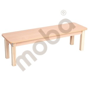 Bench with square legs
