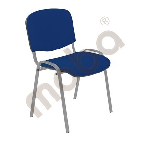Conference chair ISO ALU - black - blue - black 