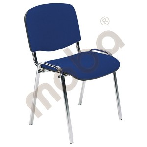 Conference chair ISO Chrom - black - blue - black 