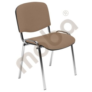 Conference chair ISO Chrom - black - beige - brown