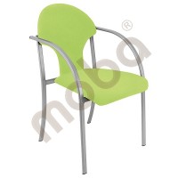 Chair Visa alu - green