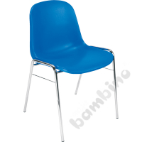 Chair BETA Chrome, blue