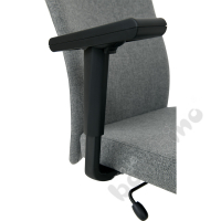 William swivel chair, grey