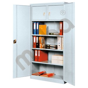 Metal cabinet for documents with safe compartments 80