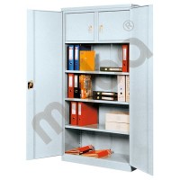 Metal cabinet for documents with safe compartments 80