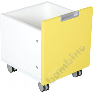 Quadro - small container for cabinets - yellow