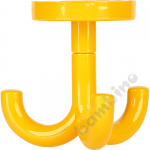 Hanger for Flexi cloakroom, yellow