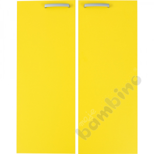 Grande - big doors, 90°. 2 pcs. - yellow
