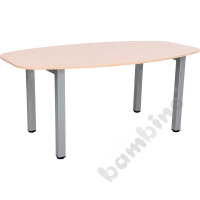 Grande oval table 120 x 200 cm - maple