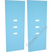 Doors for Rainbow cloakroom - light blue, 2 pcs