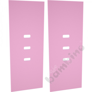 Doors for Rainbow cloakroom - light pink, 2 pcs