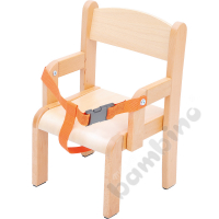 Chris chair with safety belt no 0