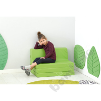 Folding sofa - green