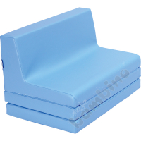 Folding sofa - blue
