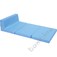 Folding sofa - blue