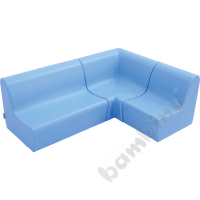 Small sofa light blue