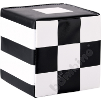 Contrast cube - black and white
