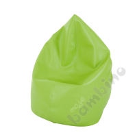 Mini bean bag pouf - green