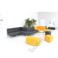 Corner external Inflamea 1 sofa - mustard