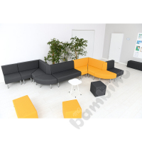 Corner external Inflamea 1 sofa - mustard