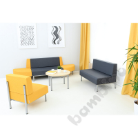 Corner external Inflamea 1 sofa - mustard