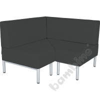 Corner internal Inflamea 1 sofa - dark grey