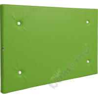 Protective mattress on the wall 150 x 100 limegreen