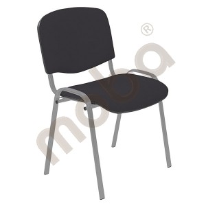 Conference chair ISO ALU - black