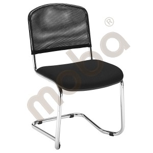 Conference chair ISO Net Swing - chrome black