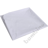Fitted sheet with an elastic band, gray, 140 x 70 cm