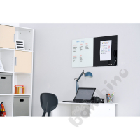 White Magnetic glass board