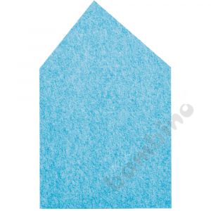 ECO decoration - house medium blue