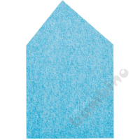 ECO decoration - house medium blue