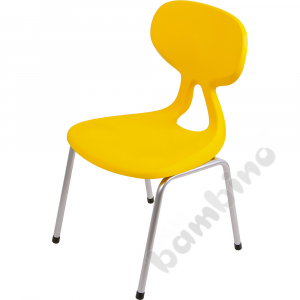 Colores chair size 6 yellow