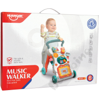 Musical baby walker