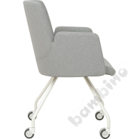 Conference chair with wheels